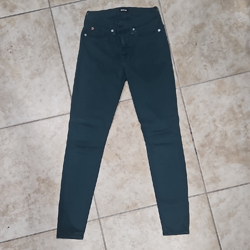 Hudson Jeans Deep Teal Skinny Jeans